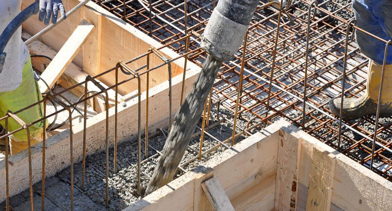 le béton fondation pour dalles