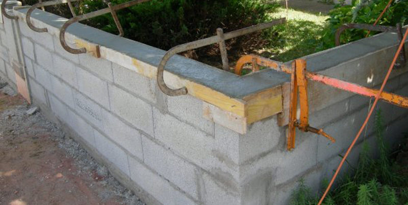 Coulage beton d’un mur de clôture?