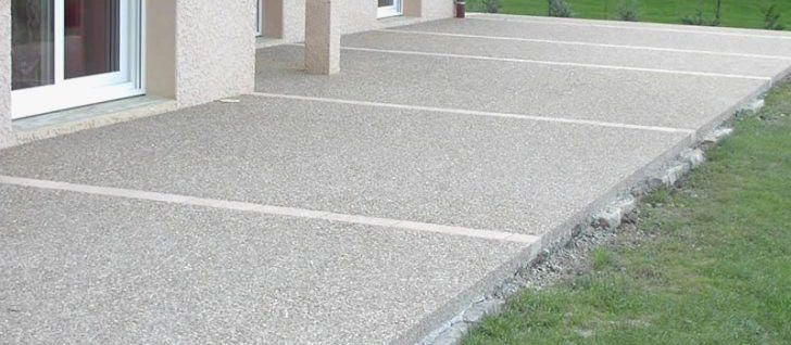 béton desactive de 60m2